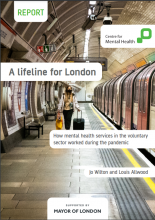 A lifeline for London: How mental health services in the voluntary sector worked during the pandemic